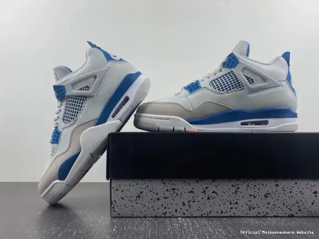 Official Maikesneakers Air Military 4 Jordan Blue FV5029-141 0625